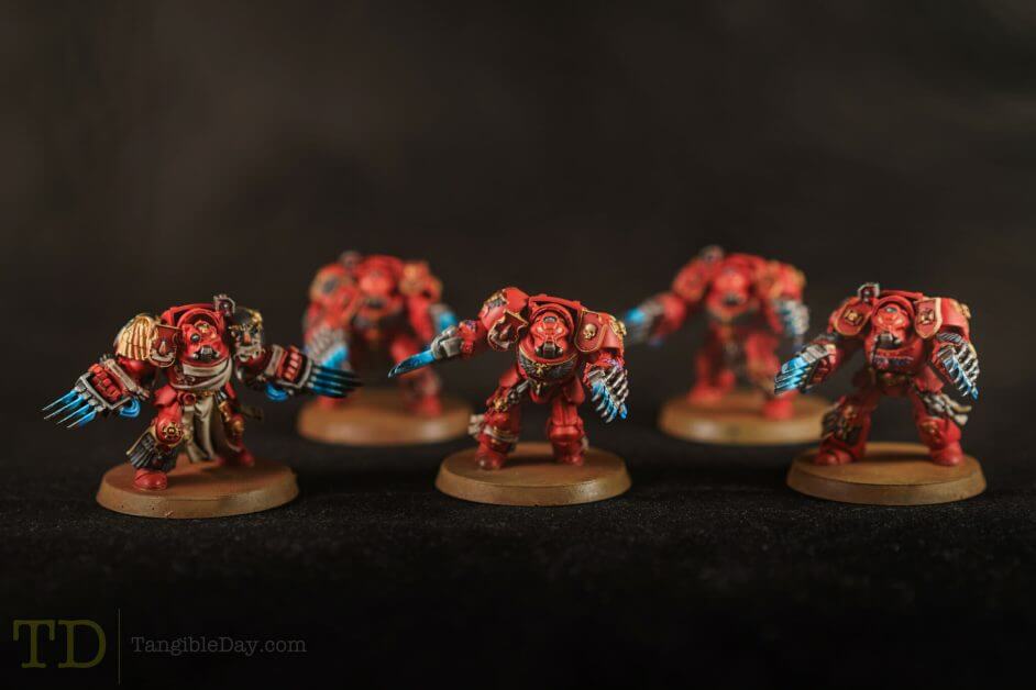 Gregory Culley: Grimdark Photography Methods and Madness -  how to take grimdark miniature photos - Blood angel terminator space marines 40k