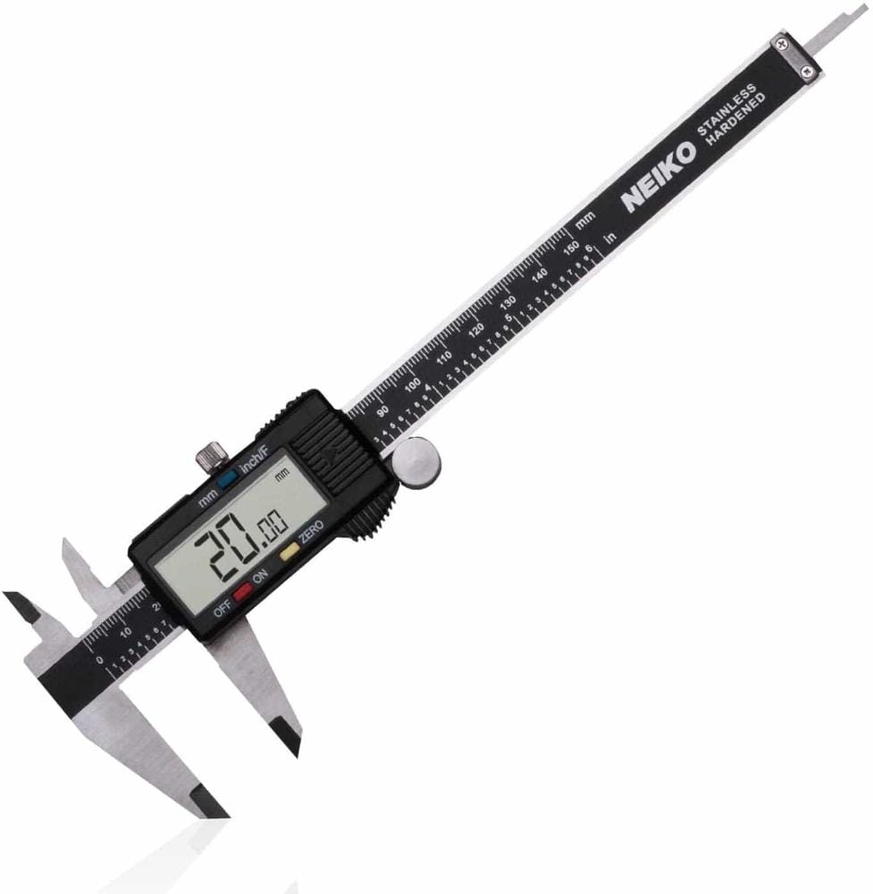 digital caliper black Neiko branded