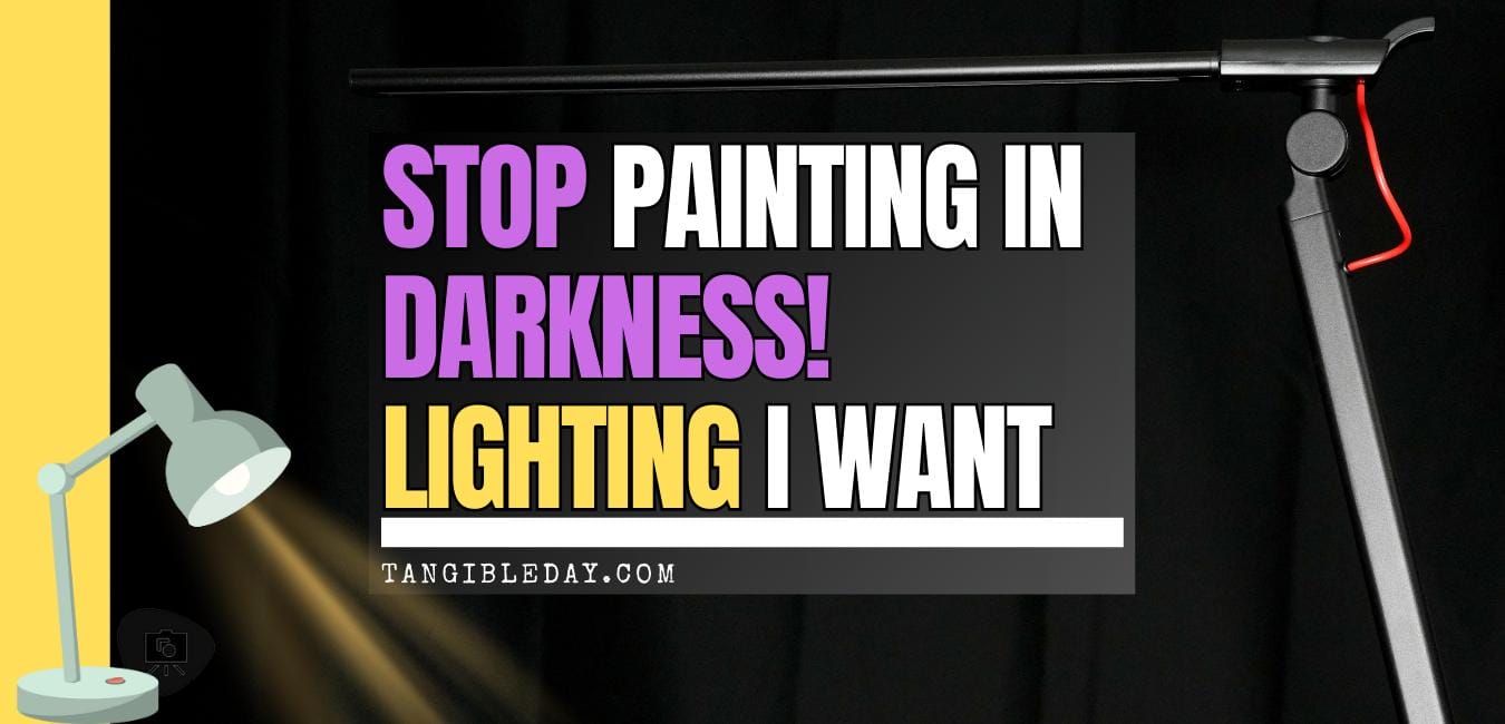 Recommended lighting for painting, miniatures my top pics and wish list banner