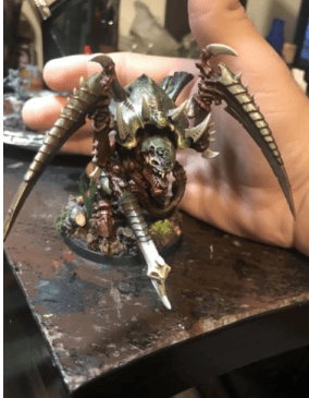 What is the Value of a Pro Painted Miniature? This is listed as a professional painted tyranid model. Pricey, but value is relative.