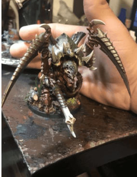 What is the Value of a Pro Painted Miniature? This is listed as a professional painted tyranid model. Pricey, but value is relative.