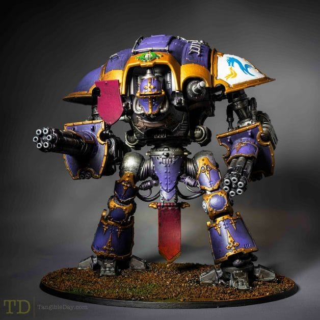 Painting Showcase - Imperial Knight: Dullcote Your Models