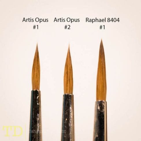 Artis Opus Series S Size 3 Brush
