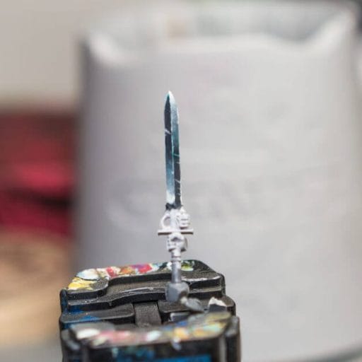 Non-Metallic Metal (NMM) Sword (Blending with the Loaded Brush Technique)
