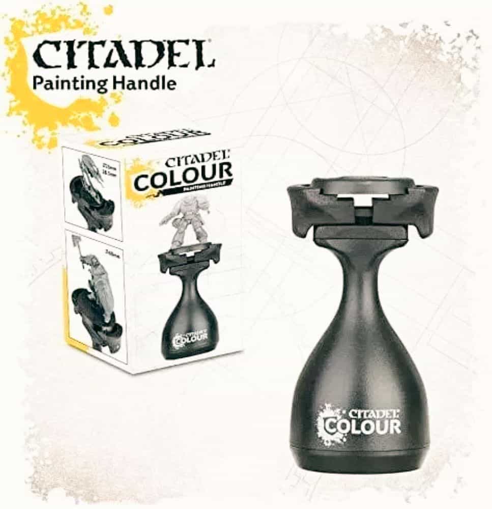 Citadel Paint Handle Review: Is It Worth It? - Citadel Painting Handle Review - Updated version product photo with box art