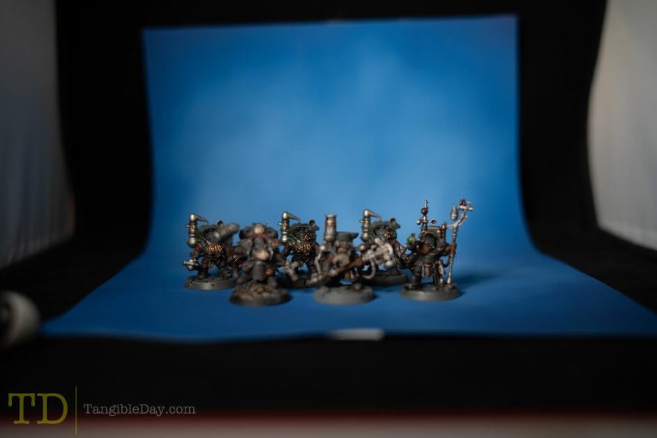 Focus stacking for miniature photography