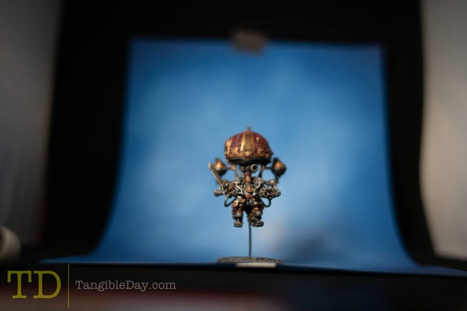 Kharadron overlords focus stack to make sharper and better miniature photos for social media sharing