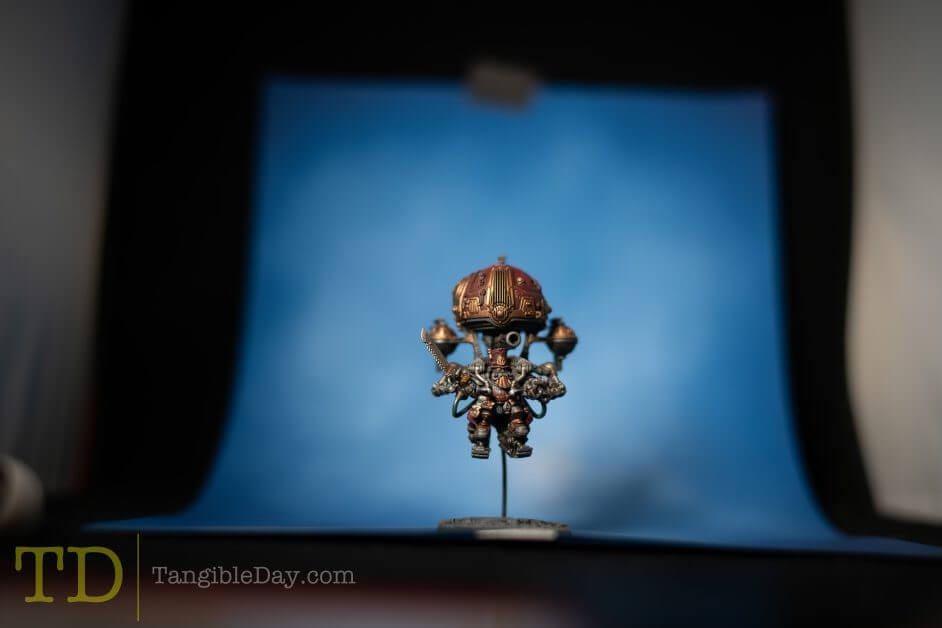 Kharadron overlords focus stack to make sharper and better miniature photos for social media sharing