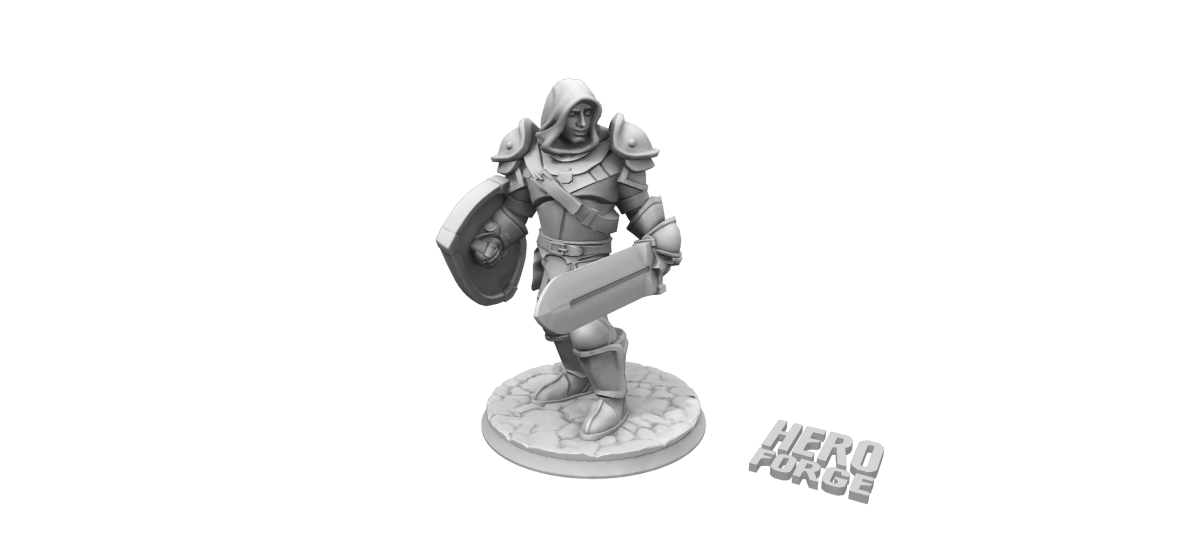 Hero Forge: Unboxing Custom 3D Printed Miniatures (Close-Up Photos) - Premium Plastics