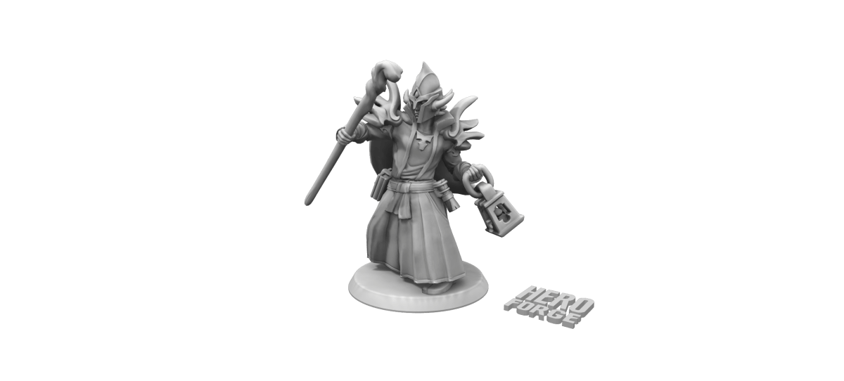 Hero Forge: Unboxing Custom 3D Printed Miniatures (Close-Up Photos) - Premium Plastics