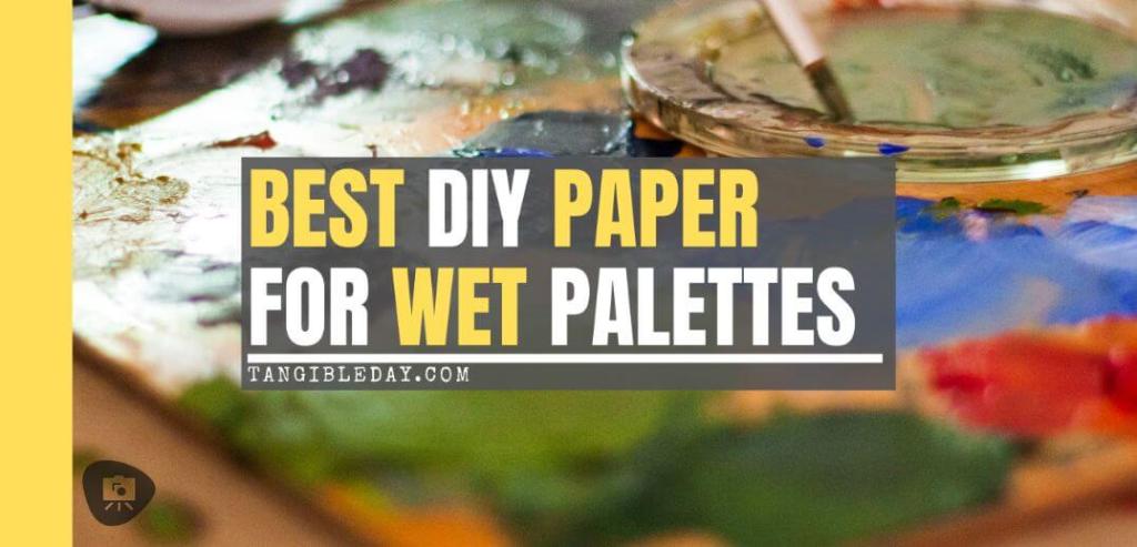 Paper paint best sale palette