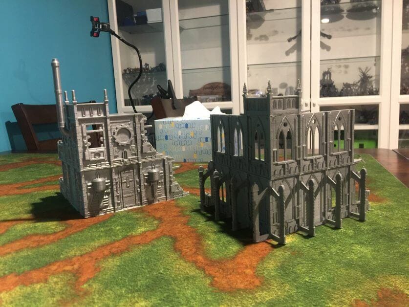 3 Awesome Ways to Make Wargaming Terrain (Cheap, Easy, and Free) - low cost cheap DIY wargaming terrain for Warhammer 40k, Age of Sigmar, and other tabletop games, DND terrain making, dungeon and dragon terrain for RPG - board game terrain