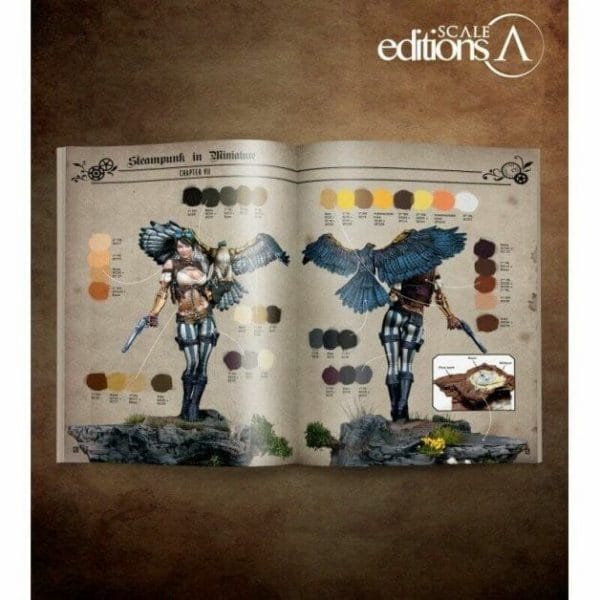 21 Great How-To Books for Painting Miniatures in 2020! (So Far) - scale editions steampunk in miniature inside