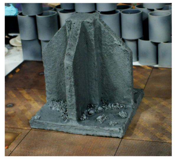 3 Awesome Ways to Make Wargaming Terrain (Cheap, Easy, and Free) - low cost cheap DIY wargaming terrain for Warhammer 40k, Age of Sigmar, and other tabletop games, DND terrain making, dungeon and dragon terrain for RPG - textured cardboard terrain with clay