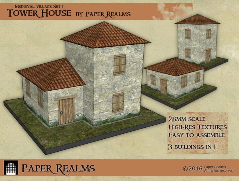 3 Awesome Ways to Make Wargaming Terrain (Cheap, Easy, and Free) - low cost cheap DIY wargaming terrain for Warhammer 40k, Age of Sigmar, and other tabletop games, DND terrain making, dungeon and dragon terrain for RPG - dropzone commander buildings 10mm scale