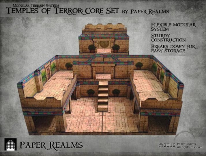 Great Papercraft Terrain for Tabletop Gaming (links)
