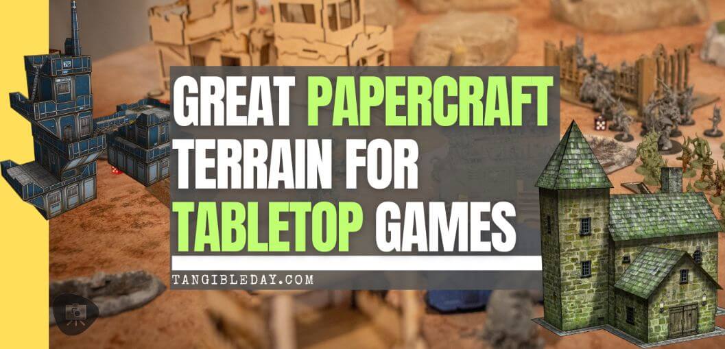 3D Paper Tables, Papercraft objects and paper miniatures - RPG Blacksmith