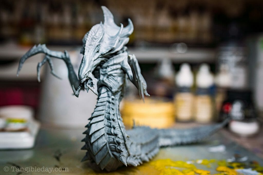 How to smooth 3D prints without sanding - PLA 3D print smoothing without primer filler sanding - how to get rid of 3D print lines - Smoothing PLA 3D Prints: How to Smooth 3D Printed Miniatures - resin 3d printing hydralisk