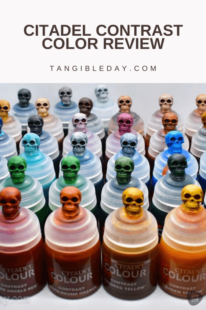 Citadel Contrast Paints with 3D Printed Miniatures (It Works