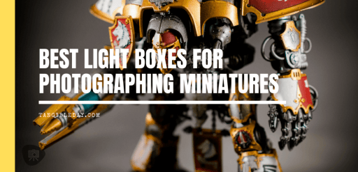 Best Lightbox for Miniature and Model Photography (Top 5 Reviewed and Tips) - photographing miniatures - DIY light boxes - how to photograph miniatures - light booths for miniature photography