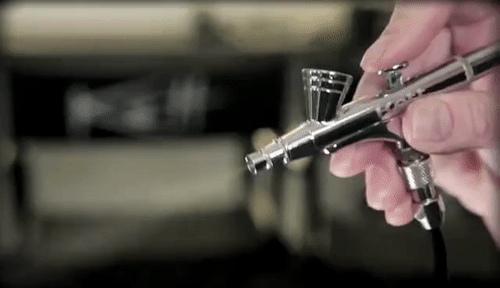 Is a Portable Airbrush Any Good for Painting Miniatures? (Review and Commentary) - portable airbrush for miniatures - best cordless airbrush - battery powered airbrush - mini-compressor for traveling with an airbrush - airbrush photo