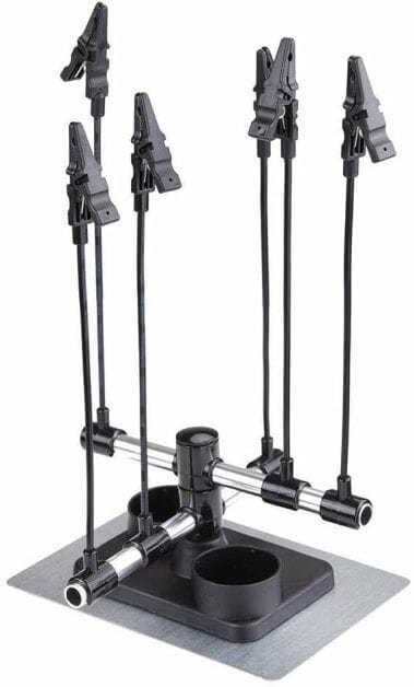 Best third hand soldering stand for assembling miniatures - Best helping hands for model trains and railroad kits