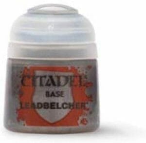 Games Workshop Citadel Base Paint Leadbelcher review - Must-have best metallic model paint for painting miniatures and models