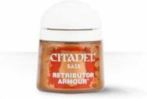 Games Workshop Citadel Base Paint Retributor Armor review - Must-have best metallic model paint for painting miniatures and models