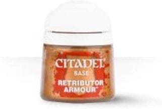 Retributor Armour base paint is the best warm-toned gold metallic paint - Retributor Armour review