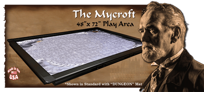 7 Cool Tabletop Gaming Products Showcased at Pax Unplugged - Unique RPG gaming swag and accessories - Game Topper (Tabletop Gaming Mats)