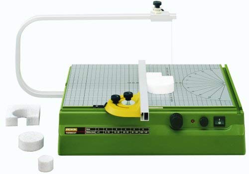 10 Best Hot Wire Foam Cutters for DIY Terrain (Tips and Guide) - Proxxon 37080 Hot Wire Cutter THERMOCUT tabletop cutters  - best hot wire foam cutters and knives - scale modeling and model building