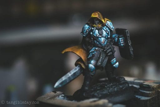 What is NMM? Stippling NMM non metallic metal on armor plates. How to paint non-metallic metal on armor reaper miniature