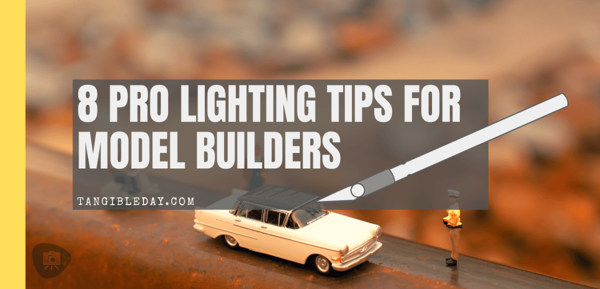 Professional lighting tips for model builders - daylight lamps for hobbyists and best lights for hobby work assembling kits