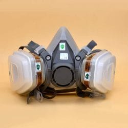 Respirator mask for working with hot wire foam cutters or when shaping and cutting foam with heat - 3M mask for spray or fume protection