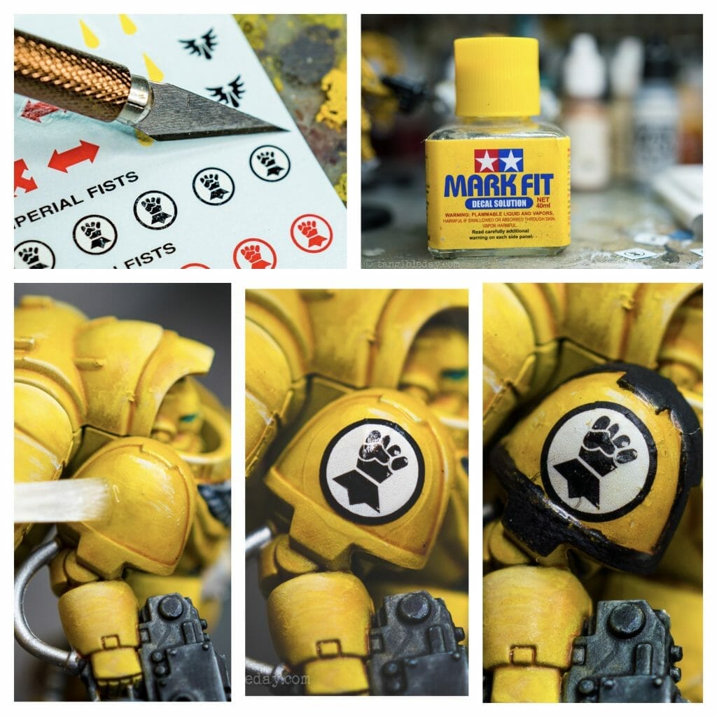 How to Paint Yellow Space Marines (Easy and Fast) - Tangible Day
