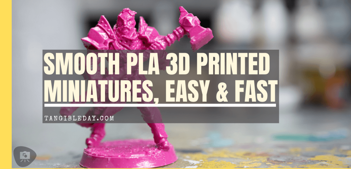 How to smooth 3D prints without sanding - PLA 3D print smoothing without primer filler sanding - how to get rid of 3D print lines