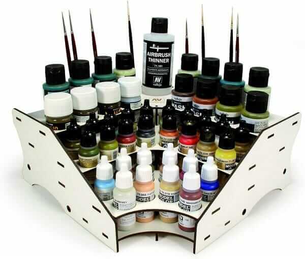 15 Useful Hobby Paint Storage Racks and Organizers - Tangible Day