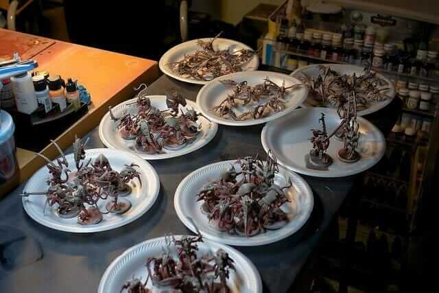 What does "CRAP" stand for? How to paint miniatures. How do you paint wargame miniatures? How to start painting miniatures? Best miniature painting steps and tutorial. C.R.A.P. is a mnemonic to help you paint miniatures better and keep it more enjoyable. You'll need to adapt to growing challenges like swarm army painting. Check out rest of this guide. 