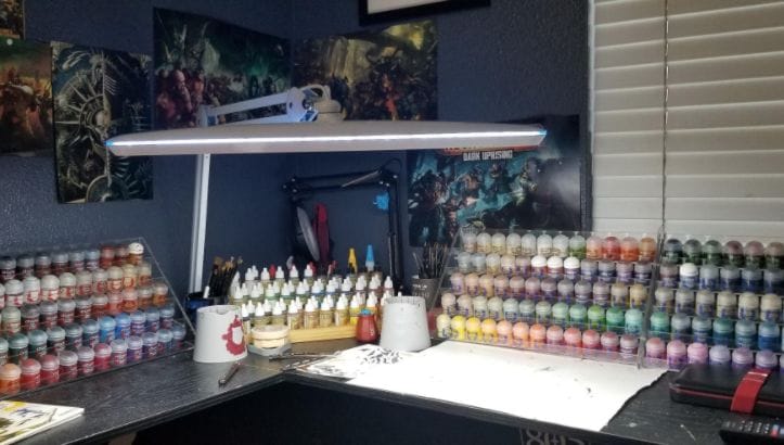 Neatfi lamp review - desk and paint shelf lighting