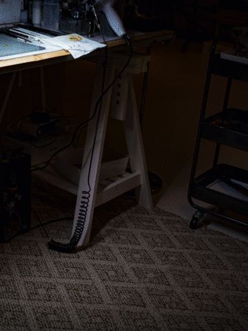 Looking for lost bits and parts? Use a swing arm desk lamp. Neatfi XL LED daylight spectrum hobby lamp.