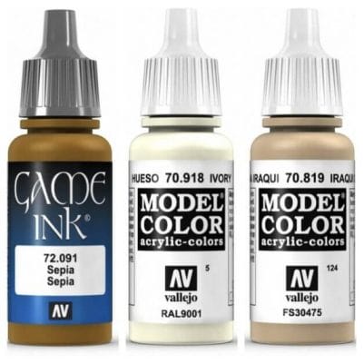 How to print and paint a resin 3d printed miniature and model - how to paint 3d printed miniatures and models - tutorial painting miniatures 3d prints - 3d printed miniatures - resin printed miniatures - how to paint resin models - base colors for skin tones