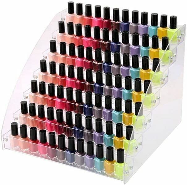 Essential Oils Nail Polish Rack Acrylic