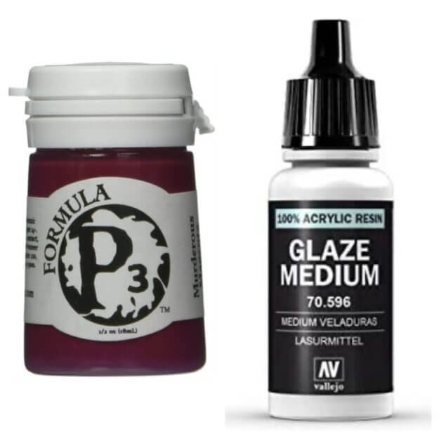 How to print and paint a resin 3d printed miniature and model - how to paint 3d printed miniatures and models - tutorial painting miniatures 3d prints - 3d printed miniatures - resin printed miniatures - how to paint resin models - depth for shading and glazing to add interest to the flesh tones