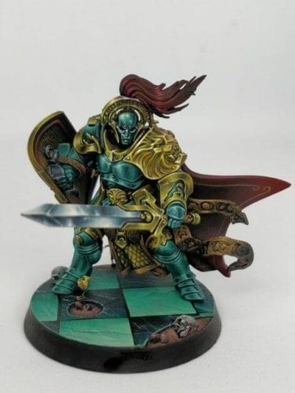 Stormcast Eternal Paint Schemes - 9 Color Motifs - how to paint stormcast eternals - color schemes for stormcast eternals, liberators, celestants, and other Age of Sigmar models from the Stormcast Eternal range - 9 color schemes for Stormcast Eternal models and miniatures from Citadel Games Workshop - stormhost green nmm gold armor