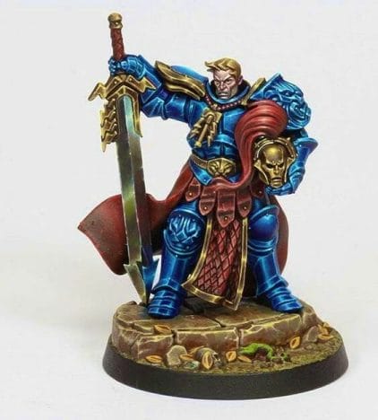 Stormcast Eternal Paint Schemes - 9 Color Motifs - how to paint stormcast eternals - color schemes for stormcast eternals, liberators, celestants, and other Age of Sigmar models from the Stormcast Eternal range - 9 color schemes for Stormcast Eternal models and miniatures from Citadel Games Workshop - dark blue nmm armor stormcast liberator two handed sword