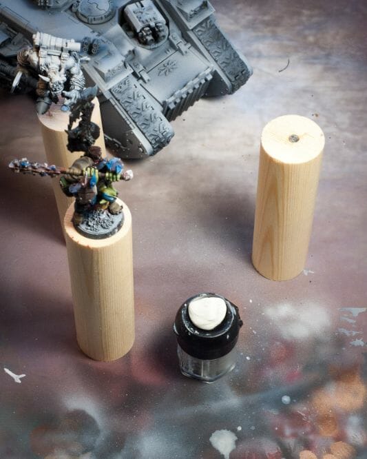 How To Make Miniature Painting Holder - Make Your Own Tabletop Figure Painting  Handle 