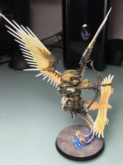 Stormcast Eternal Paint Schemes - 9 Color Motifs - how to paint stormcast eternals - color schemes for stormcast eternals, liberators, celestants, and other Age of Sigmar models from the Stormcast Eternal range - 9 color schemes for Stormcast Eternal models and miniatures from Citadel Games Workshop - Yellow or beige color theme retributor