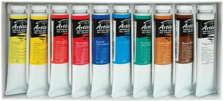 Best oil paints for miniatures and models - how to use oil paints for painting minis - miniature painting oils - painting miniatures with oil - best oil paint for miniature painting  -  artisan water mixable oil paints review