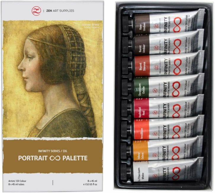 Best oil paints for miniatures and models - how to use oil paints for painting minis - miniature painting oils - painting miniatures with oil - best oil paint for miniature painting - ZenArt Infinity oil paint review