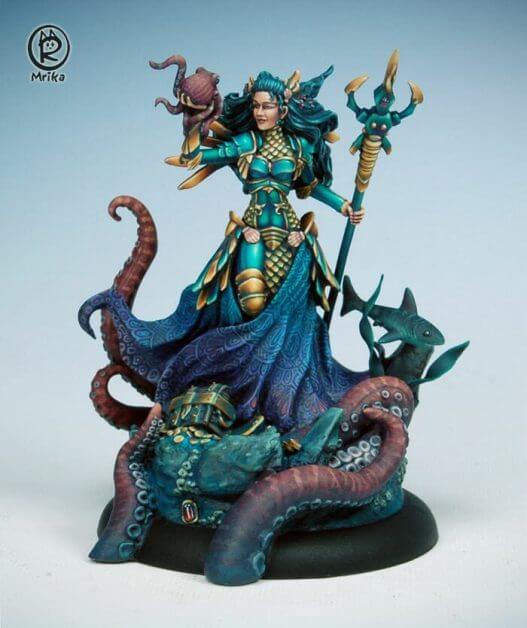 How to paint miniatures competitively – how to paint for competition – painting contest – how to win a painting contest – Marike Reimer miniature painting – interview with Marike Reimer about the Kraken Mistress – how to paint miniatures like a pro – how to paint miniatures professionally – best miniature painting tutorials – the final kraken mistress - check it out